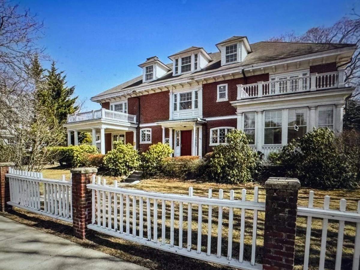 Before — Brookline · Front Landscape