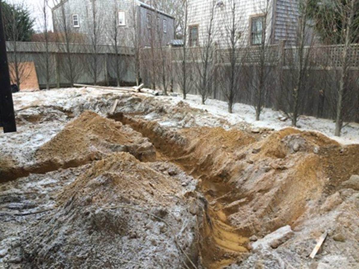 Before — Nantucket · Patio & Hardscape